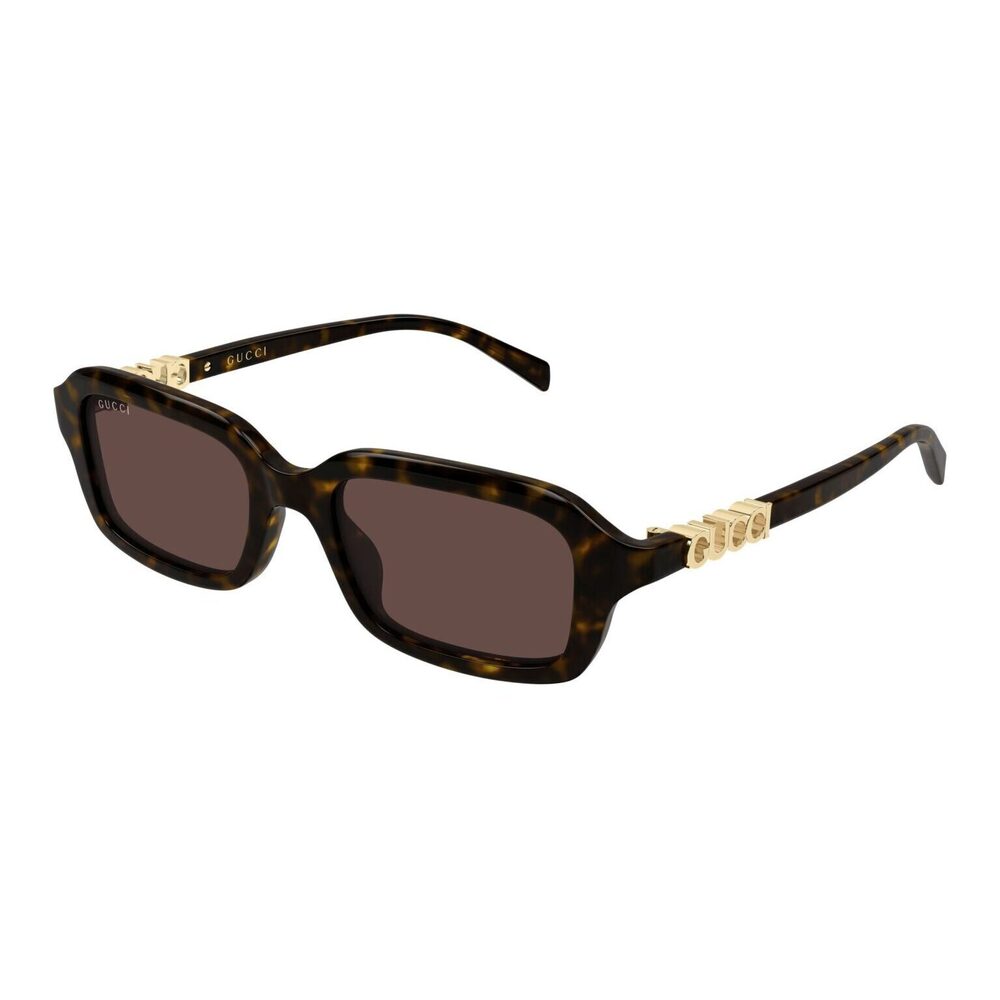 Nwt Gucci Gg2152s-002 Havana Brown 50mm Sunglasses
